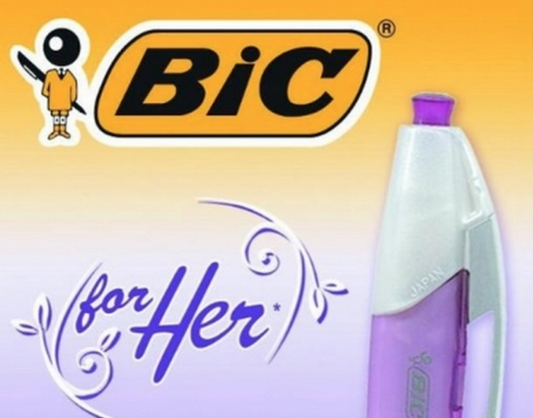 Bic for her online ad